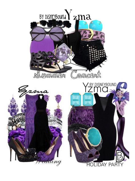 Yzma Yzma Disneybound, Disney Outfits Casual, Yzma Disney, Tinkerbell Pirate Fairy, Frog Sleeping, Casual Disney Outfits, Gothic Outfit Ideas, Convention Cosplay, Disney Halloween Party