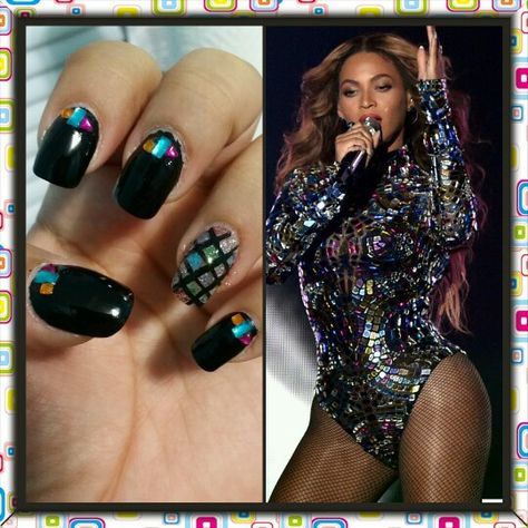 Rennaisance Nails Beyonce, Beyoncé Inspired Nails, Rennaisance Nails, Beyonce Nails Inspiration, Beyoncé Nails, Beyonce Nails, Inspired Nails, Hot Nails, Cute Nail Designs