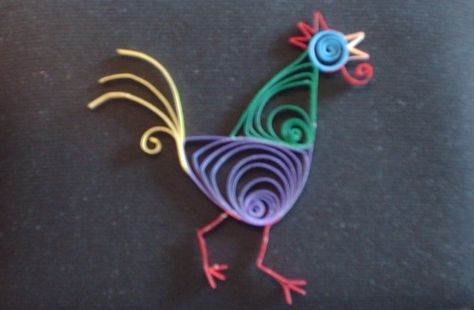 Simple Quilling, Quill Art, Diy Quilling Crafts, Quilling Animals, Paper Quilling Cards, Origami And Quilling, Paper Artsy, Quilling Craft, Quilling Techniques