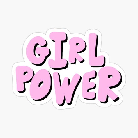 Chic Stickers, Women Empowerment Stickers, Girl Power Aesthetic, Bestie Book, Feminism Stickers, Girl Power Stickers, Chic Illustration, Funny Laptop Stickers, Easy Diy Christmas Gifts