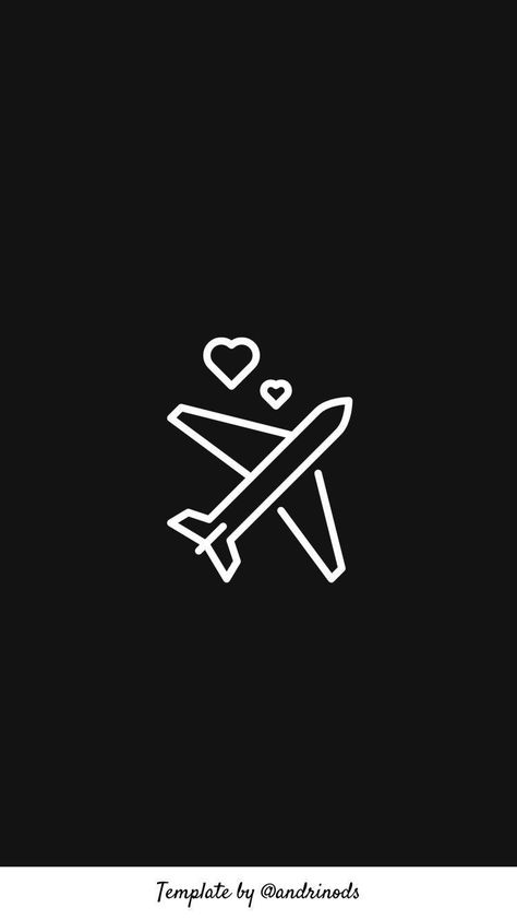 Travel Icon Instagram Highlight, Icon Instagram Highlight, Instagram Black Theme, Instagram Highlight Icon, Best Instagram Stories, Black And White Instagram, White Instagram, Instagram Symbols, Icon Instagram