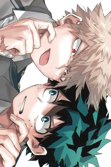 Bakugo And Deku, Dark Anime Guys, My Hero Academia Episodes, Anime Ships, My Hero Academia Manga, Izuku Midoriya, Baku, Best Anime Shows, Jojo's Bizarre Adventure