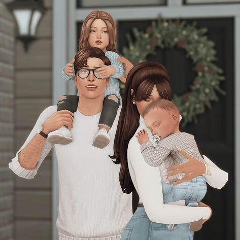 farfalla ♡ Sims 4 Couple Poses, Toddler Poses, Sims 4 Cc Eyes, Sims 4 Traits, Sims 4 Family, Sims 4 Body Mods, Play Sims, Kardashian Photos, Sims 4 Dresses