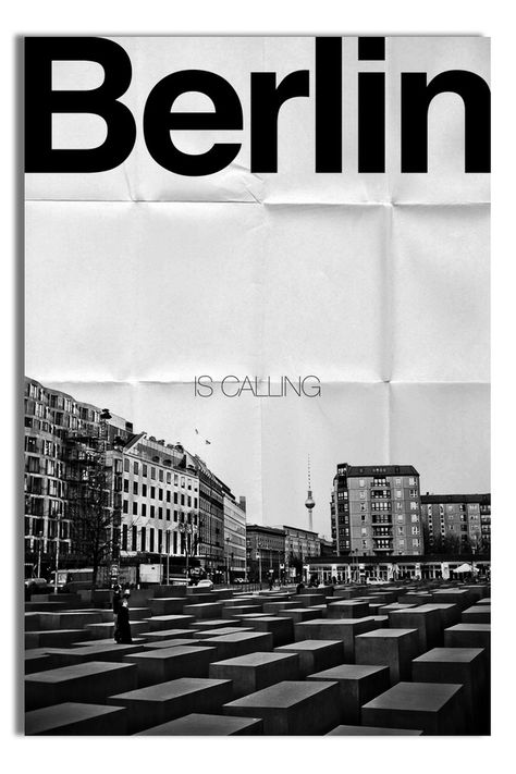 Raúl Ortiz de Lejarazu Machin 달력 디자인, 타이포그래피 포스터 디자인, Berlin City, White Poster, Design Del Prodotto, White Photo, Berlin Germany, Design Graphique, Best Cities