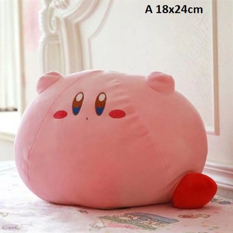 Kirby Plush, Kirby, Stuffed Animal, Toys, Bed, Wall, Pink, Kawaii