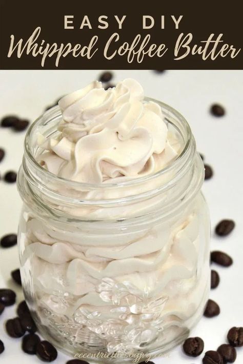 Learn how to make this super easy do it yourself whipped body butter.  This body butter is super skin loving and not greasy at all.  It will feel amazing on your skin.  #whippedbodybutter #whippedcoffeebutter #diywhippedbodybutter #diycoffeebodybutter Coffee Body Butter, Homemade Skincare Products, Body Butter Recipe Whipped, Coffee Butter, Homemade Skincare, Whipped Coffee, Homemade Body Butter, Diy Body Butter, Body Butters Recipe