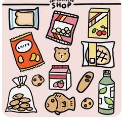 Cute Diy Stickers Drawing, Stickersheet Aesthetic, Cute Aesthetic Stickers, Procreate Artist, V Chibi, 귀여운 음식 그림, Ipad Procreate, Paper Doll Template, Cute Food Drawings