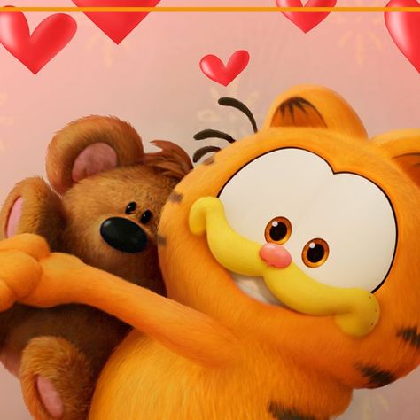 Garfield Movie, Best Cartoon Shows, Garfield Pictures, Garfield Images, Blue Cartoon, Instagram Roses, Garfield And Odie, Movie Theaters, Angry Cat