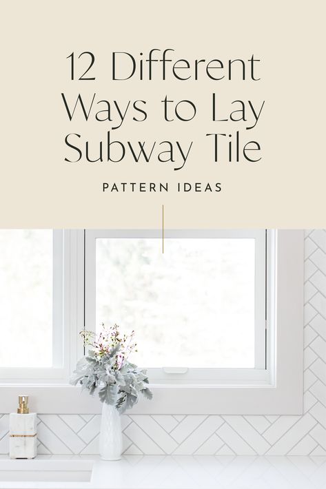 Best White Subway Tile Kitchen, Ways To Lay Subway Tile Kitchen Backsplash, Ways To Lay Tile Backsplash, Long Rectangle Tile Backsplash, Subway Tile Orientation, Horizontal Offset Subway Tile, Kitchen Backsplash Designs Subway Tile, Subway Tile Pattern Ideas, Ways To Stack Subway Tile