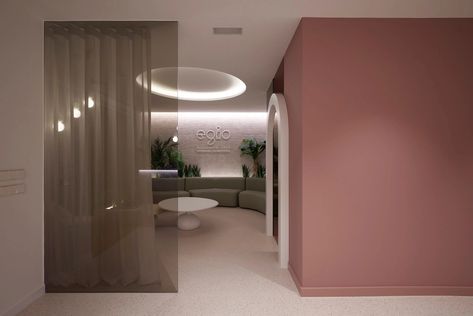 https://archello.com/story/131021/attachments/photos-videos/5 Medical Cabinet, Pediatric Dentistry, Zaha Hadid Architects, Material Palette, Waiting Area, Changing Room, Clay Wall, Wall Finishes, Custom Made Furniture