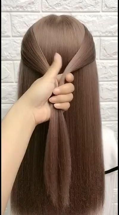 Fesyen Rambut Pendek, Hair Style Vedio, Seni Dan Kraf, Hair Braid Videos, Front Hair Styles, Hair Tutorials For Medium Hair, Bun Hairstyles For Long Hair, Ashley Graham, Hairdo For Long Hair