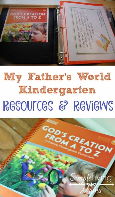 My Fathers World Kindergarten, My Fathers World, Kindergarten Homeschool Schedule, Kindergarten Review, Kindergarten Blogs, Reading Kindergarten, Kindergarten Organization, Guided Reading Kindergarten, Thinking Maps