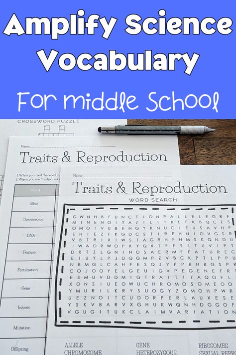 No prep, for early finishers. If you use Amplify Science Curriculum, these worksheets are for you! Amplify Science, Science Vocabulary, Science Curriculum, Vocabulary Worksheets, Early Finishers, Middle School Science, Teacher Life, Teachers Pay Teachers, Teacher Store