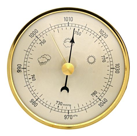 Barometer. On a white background , #Affiliate, #Barometer, #white, #background #ad Weather Instruments, Sedimentary Rocks, Barometer, Cooking Timer, White Background, Wall Clock, Stock Images, Clock, Stock Photos