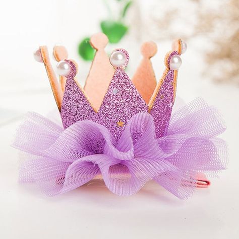 NEW Lovely Cute Girls Crown Princess Hair Clip Lace Pearl Shiny Star Headband Hairpins Hair Band Headwear Accessories|Girl's Hair Accessories| - AliExpress Crown Hair Clip, Glitter Crown, Girls Crown, Princess Hair, Star Headband, Tiara Hairstyles, Star Hair, Princess Hairstyles