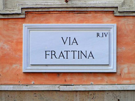 Roma Bella Roma, Rome Streets, Street Signs, Ancient Rome, Going Home, Globe Trotter, Italy Travel, The Weekend, Finland