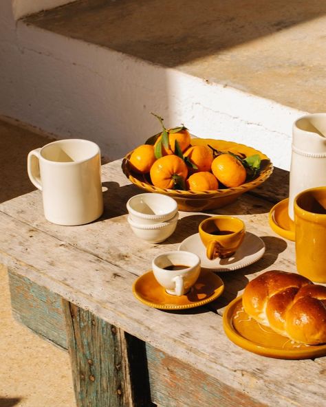 Ceramiche pugliesi • Instagram Breakfast Set, Handmade Pottery, Summer Days, Honey, Ceramics, Sun, Instagram