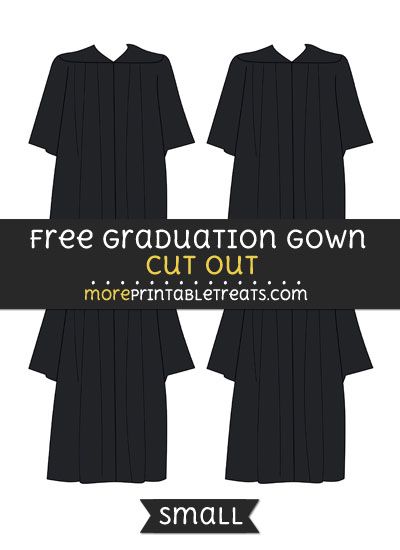 Free Graduation Gown Cut Out - Small Size Printable Graduation Gown Pattern, Masters Graduation, Gown Sewing Pattern, Graduation Gown, Pre K Graduation, Hood Pattern, Toddler Patterns, Kids Graduation, Graduation Year