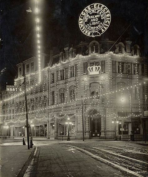 New Orleans 1910... 1930s New Orleans, New Orleans 1800s, 1910s New Orleans, 1960s New Orleans, New Orleans St Louis Cathedral, New Orleans History, Louisiana Travel, Louisiana History, New Orleans French Quarter