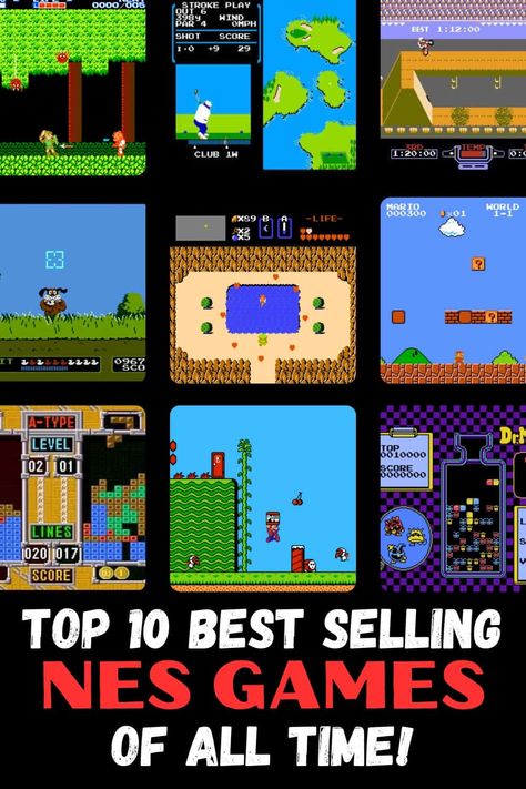 With the launch of the Nintendo Entertainment System in the fall of 1985, the North American video game market was reborn in a way no one thought possible. Revitalized as if overnight, Nintendo’s new “toy” quite literally took the world by storm and invaded millions of homes across the continent – bringing with it an impressive selection of titles that quickly showed society gaming was back. . #80s #80sVideoGames #ConsoleGaming #NES #Nintendo #SuperMario #Tetris #TheLegendOfZelda 80 Games, 90s Video Games, 90s Video, Nintendo Nes Games, 80s Video Games, Shigeru Miyamoto, Nintendo Entertainment System, Vintage Video Games, Baby Boy First Birthday