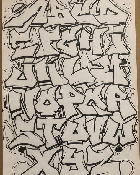 Alphabet Tag, Blitz Tattoo, Graffiti Alphabet Wildstyle, Graffiti Alphabet Styles, Alphabet Graffiti, Alfabet Font, Graffiti Lettering Alphabet, Graffiti Art Letters, Graffiti Wildstyle