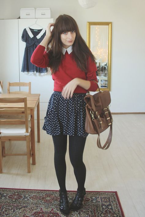 2010 Hipster, Fall Comfy Outfits, Zooey Deschanel Style, Casual Cottagecore, House Wear, Birkenstock Outfit, Rachel Berry, Collared Top, Cute Outfits For School