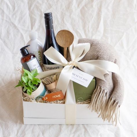 All Gifts – Present Day Rustic Hampers, Porch At Night, Luxury Gift Baskets, Herringbone Throw Blanket, Realtor Client Gifts, Personalized Gift Baskets, Housewarming Gift Baskets, Space Blanket, Herringbone Throw