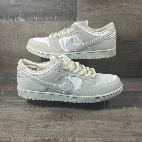 Nike Sb Dunk Low Prm ‘City Of Love - Light Bone’ Brand New Shoes In Box. Never Worn. No Rips, Tears, Or Stains. Smoke Free Environment. Ships Carefully Packaged And Boxed Right Away. Let Us Know If You Have Any Questions! Fz5654-100 If You’re Interested In Multiple Pairs From Our Closet We Offer Bundle Deals So Feel Free To Look Around, Like, And Bundle! Nike Sb Low, Nike Air Monarch Iv, Nike Shoes Blue, Nike Air Monarch, Nike Air Max 2090, Nike Foamposite, City Of Love, Black Leather Sneakers, Nike Sb Dunk Low