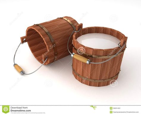 Wooden Bucket With Milk On White Background Stock Photography ... Milk Clipart, Milk Bucket, Country Breakfast, Wooden Bucket, Ruby Slippers, Background 3d, Childrens Stories, 3d Illustration, Tea Light Candle