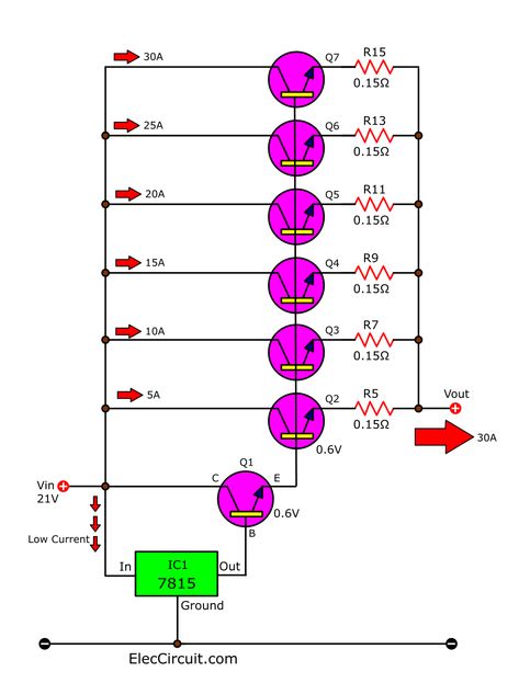 Electronics Projects For Beginners, Power Supply Design, Basic Electronic Circuits, Basic Electrical Wiring, Free Energy Projects, Electronic Circuit Design, Power Supply Circuit, Electrical Circuit Diagram, Computer Power Supplies