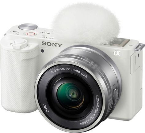 The ZV-E10 features a large sensor with E-mount interchangeable lens options for a wide selection of lenses, flip-out vari-angle LCD, advanced audio options and features specifically designed for vlogging. Vlog Camera, Sony Lenses, Vlogging Camera, System Camera, Camera Shop, Sony Camera, Video Cameras, Sony Alpha, Image Processing