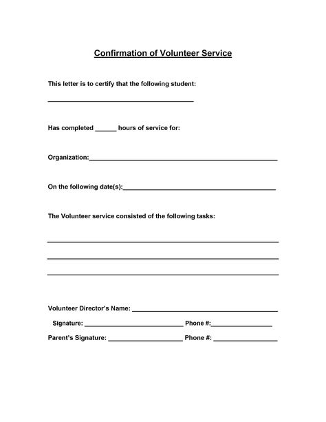 Community Service Letter - 40+ Templates [Completion, Verification] Community Service Template, Volunteer Application Template, Volunteer Sign Up Sheet Printable Free, Volunteer Sign Up Sheet, Community Service Log Sheet, Kids School Papers, Community Service Hours, Volunteer Hours, Receipt Template