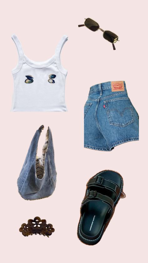 Outfit for warm summer weather Humid Weather Outfit, Mood Clothes, Humid Weather, Summer Weather, Summer Outfit, Warm Weather, Summer Outfits, Outfit Inspo, How To Wear