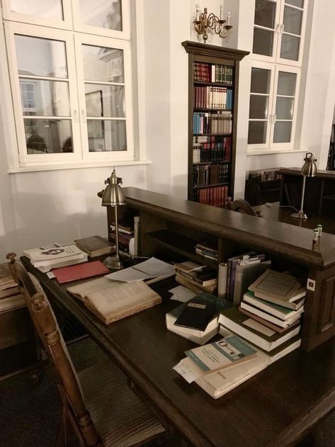 Cozy Academia, Cozy Study, Academia Room, Cozy Books, Library University, Chaotic Academia, Dark Academy, Dark Academia Aesthetic, The Secret History