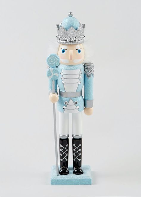 Glitter Jewel Christmas Nutcracker (38cm x 10cm) – Blue – Matalan Jewel Christmas, Jeweled Christmas, Nutcracker Soldier, Celebrity Fashion Trends, Christmas Journal, All Christmas, Thoughtful Christmas Gifts, Christmas Shop, Nutcracker Christmas