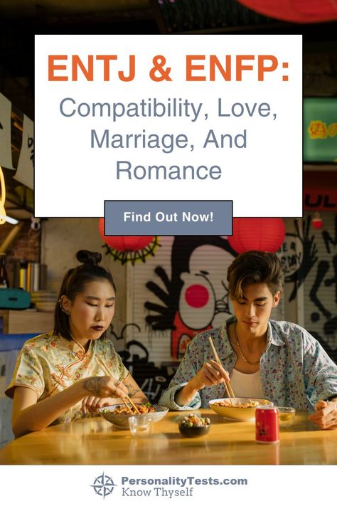 Unleash the power of personality synergy with our in-depth analysis of ENTJ and ENFP compatibility! 💖 Delve into the intricate dance of traits that make these personalities click, and find out why the Commander and the Champion make an extraordinary pair in love and marriage. Ready to explore the magic? Click now! ✨ #PersonalityType #LoveCompatibility #ENTJENFP #RelationshipGoals #PersonalityTraits Enfp Compatibility, Entj And Enfp, Entj Enfp, Love Marriage, Love And Marriage, Personalities, The Magic, Romance