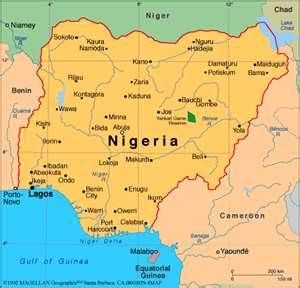 This map of Nigeria is the setting of the play. It is where the Yoruba and British people had to share the territory while trying to live their own lives with their own beliefs and traditions. Latitude And Longitude Map, Map Of Nigeria, Lake Chad, Latitude And Longitude, Boko Haram, World Geography, Port Harcourt, Country Maps, Life Expectancy