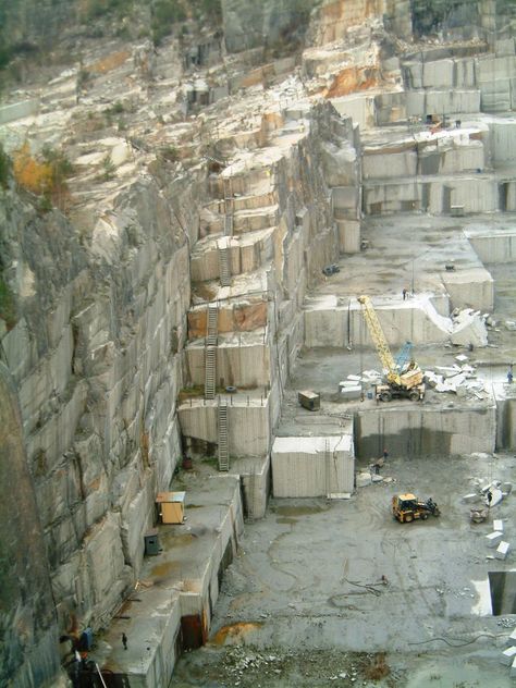 Innsmouth Town, Granite Quarry, Weird Town, Rock Quarry, Limestone Quarry, Rock Quarries, Stone Quarry, Town Ideas, Wall Interior