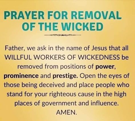 Prayer for the removal of the wicked | The Catholic Me Prayer For Our Country, Daily Morning Prayer, Eucharistic Adoration, Everyday Prayers, Spiritual Journals, Angel Prayers, Prayer For Protection, Special Prayers, Prayer For Today