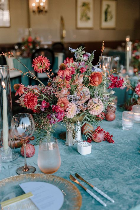 Maximalist Wedding in San Francisco - Jewel Toned Wedding Maximalist Wedding Dress, Jewel Tone Wedding Cakes, Gem Tones Wedding, Jewel Tone Bridesmaid Dresses, Jewel Tone Bridesmaid, Jewel Tone Wedding Flowers, Maximalist Wedding, Jewel Toned Wedding, Wedding Business Ideas