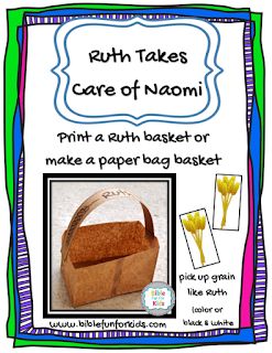 Ruth And Naomi Preschool Lesson, Crafts For Ruth Bible Story, Ruth Preschool Bible Craft, Ruth Naomi Boaz Craft, Ruth And Naomi Bible Story Preschool, Ruth Bible Crafts For Kids, Ruth And Naomi Activity, Ruth And Boaz Bible Craft, Ruth And Naomi Craft Preschool