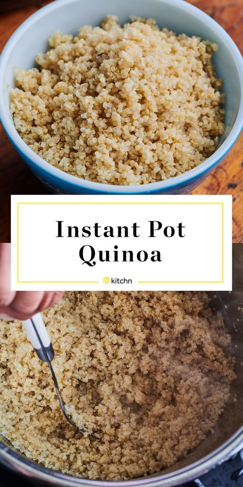 Instant Pot Quinoa Recipes, Perfect Quinoa, Instant Pot Quinoa, Quinoa Recipe, Making Quinoa, Pot Recipes Healthy, Favorite Breakfast Recipes, Peaches And Cream, Easy Instant Pot Recipes