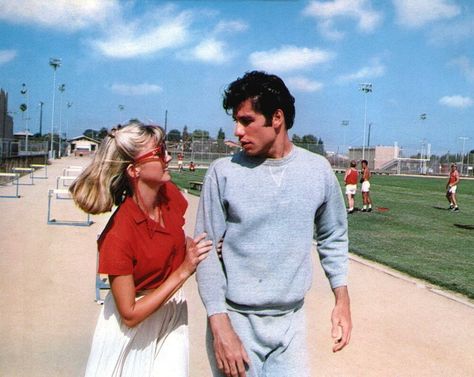 Sandy And Danny, Grease 1978, Vintage Everyday, Olivia Newton John, Romantic Photos, Grease, On Tumblr, Tumblr