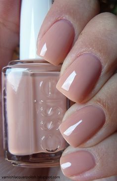 I need this nail polish simply because of the name!!!! :) ESSIE Nail Polish - 'Not Just A Pretty' face Short Squoval Nails Spring, Neutral Nail Color, Wedding Manicure, Learn Makeup, Nude Nail Polish, Corner Office, Nagel Tips, Dip Nails, Nail Colours