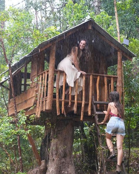 Big Cabin, Hut House, Mountain Farm, The Rainforest, Building For Kids, Forest House, Life Inspiration, Cool Rooms, Frogs