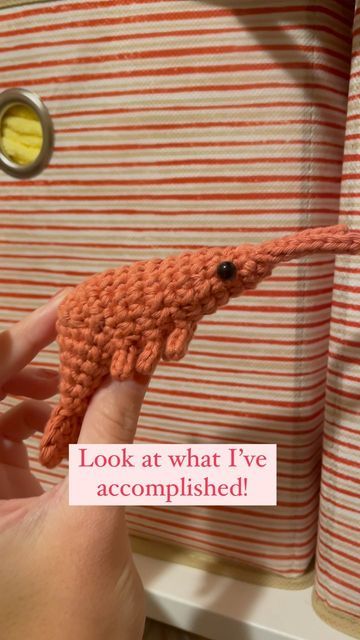 Emotional Support Shrimp Crochet, Free Shrimp Crochet Pattern, Shrimp Amigurumi Free Pattern, Shrimp Crochet Pattern Free, Crochet Shrimp Free Pattern, Shrimp Amigurumi, Shrimp Crochet Pattern, Emotional Support Crochet, Crochet Shrimp