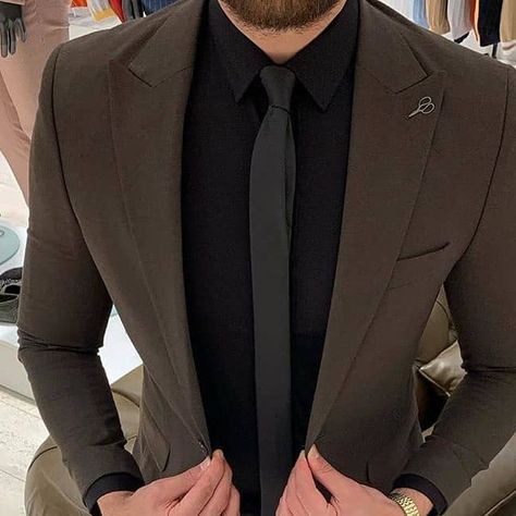 Luxurious & Royal Style on Instagram: “Coffee Color Fully Slim Fit Men's Suits by @berdi_begmenov . . . #mensuit #menssuit #menssuits #mensuits #menblazer #blazers…” Coffee Colour Suit, Suit Styles, Instagram Coffee, Coffee Color, Royal Style, Men’s Suits, Mens Fashion Suits, H Style, Men's Suits