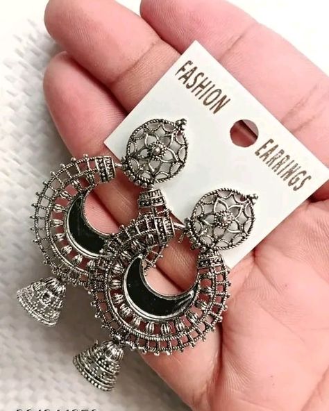 ✨ Combo of 4 Oxidised Silver Jhumki Earrings – Now at a special Diwali price of ₹249! 💥 Perfect for daily wear, college, or parties, these stylish earrings are a must-have! Visit Mamtamart.in or DM us ✨ Price: ₹249 🚚 Free Shipping 💵 COD Available 🔄 7 Days Return Limited stock—shop now and shine this Diwali! 🛒" #DiwaliOffer #OxidisedSilver #JhumkiStyle #FreeShipping #CODAvailable #7DayReturn #EthnicElegance #ShopNow Jhumki Earrings, Stylish Earrings, Stylish Earring, Oxidized Silver, Limited Stock, Diwali, Fashion Earrings, Daily Wear, Shop Now