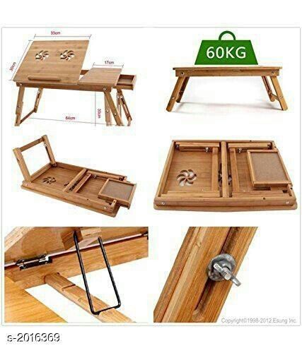 Portable Study Table, Foldable Laptop Table, Rangement Art, Portable Laptop Desk, Bed Tray, Drawing Table, Small Woodworking Projects, Folding Furniture, Laptop Table