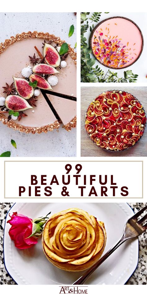 Beautiful Pies & Tarts | Baking Ideas to Inspire | Page 3 of 3 | Art & Home Fancy Pie Crust, Citrus Tart, Pies And Tarts, Impressive Dessert, Traditional Apple Pie, Pie Decoration, Lime Tart, Lemon Cheese, Frangipane Tart